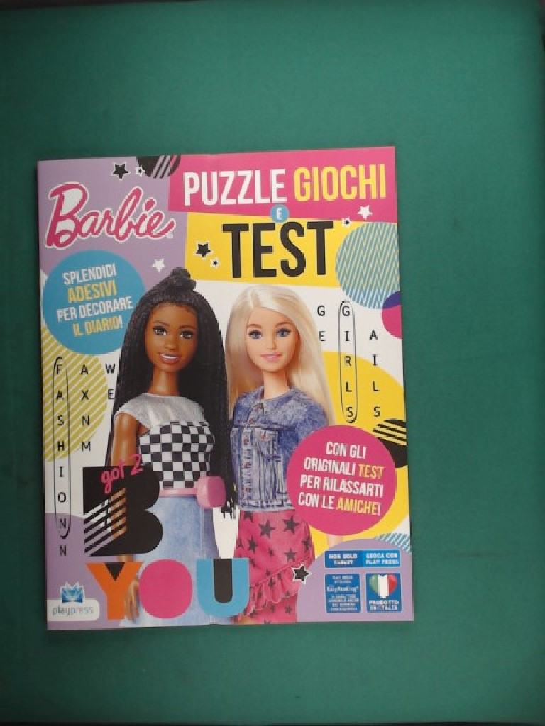 Barbie puzzle giochi e test
