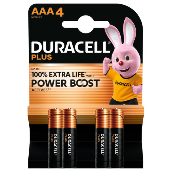 Batterie Duracell PlusPowerBoost MINISTILO (AAA)
