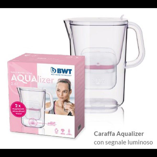 Caraffa filtrante BWT Aqualizer