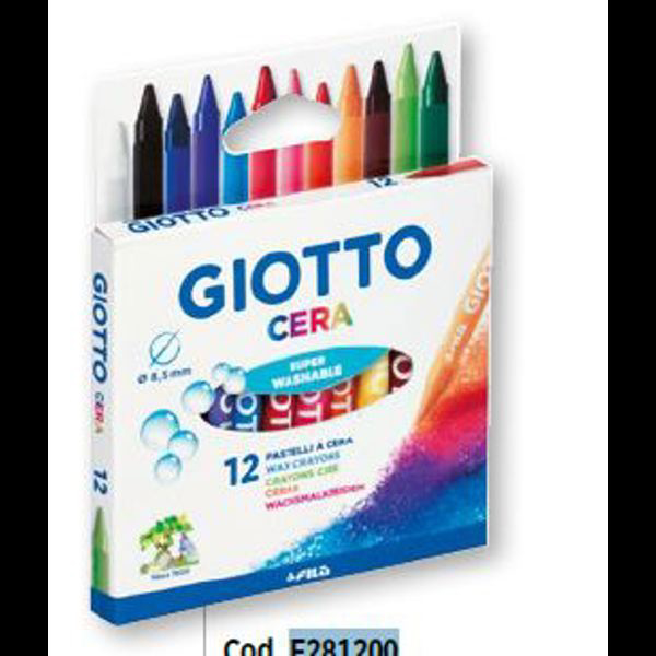 Pastelli Giotto Cera 12 pz